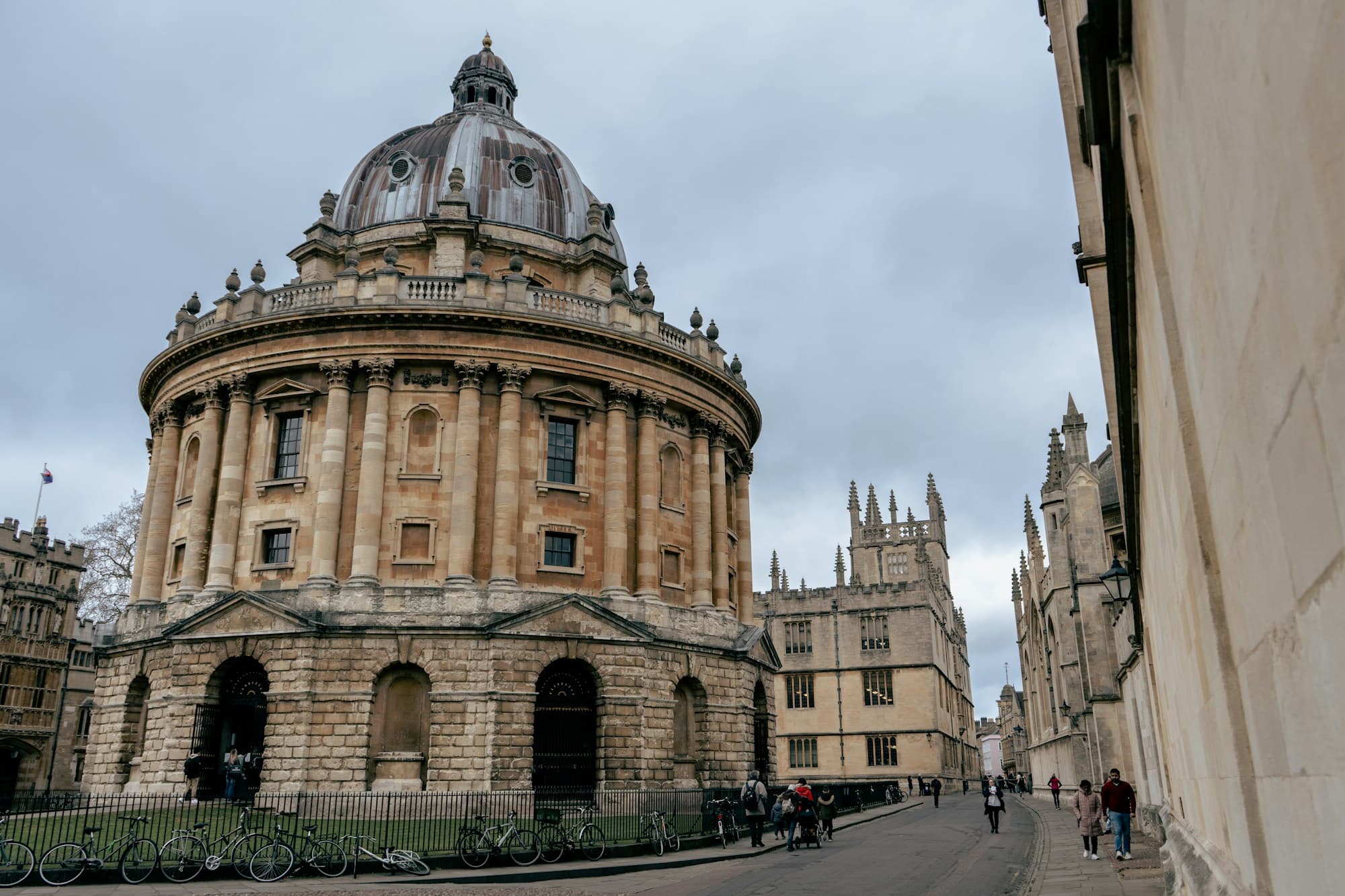 The Radcliffe Camera, University of Oxford, at dusk